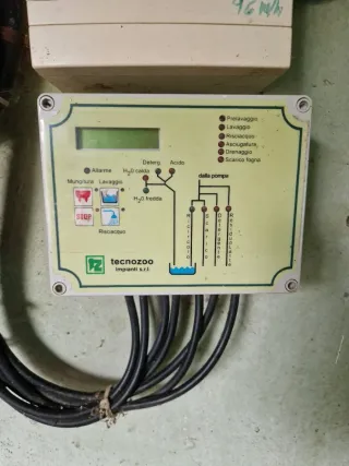 Lavadora automática de ordeño Tecnozoo