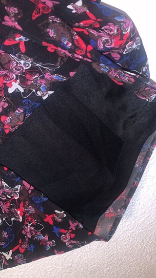 Vestido estampado mariposas