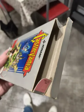 Scatola originale Castlevania NES PAL Spagna