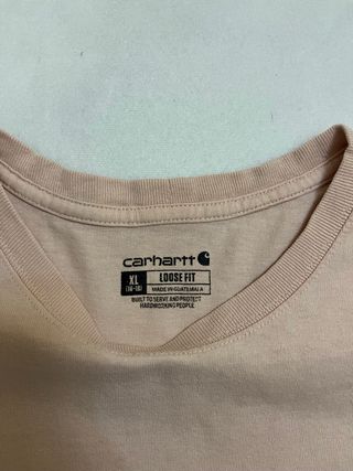 T-shirt Carhartt taschino rosa chiaro XL
