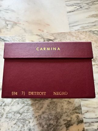 Zapatos Oxford Carmina Negros