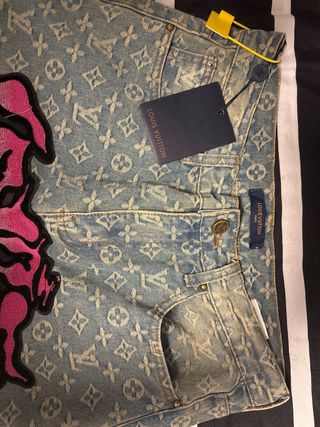 Pantalón Vaquero Louis Vuitton Monogram