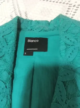 Chaqueta color Turquesa Talla S