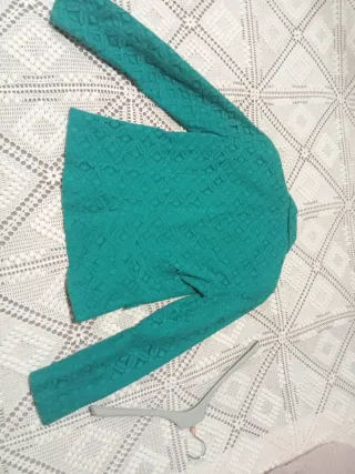 Chaqueta color Turquesa Talla S