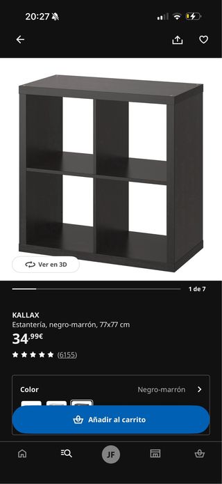 Estantería Ikea Kallax