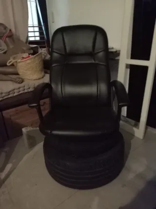 Sedia da ufficio girevole con ruote