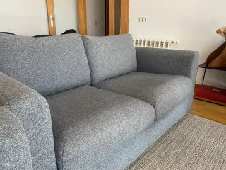 Sofá 2 plazas VIMLE IKEA gris