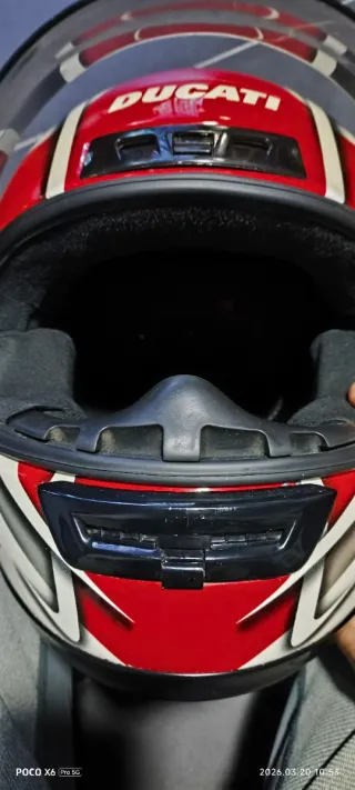 Casco Suomy Ducati Oficial Rojo