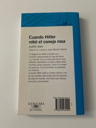 CUANDO HITLER ROBO EL CONEJO ROSA