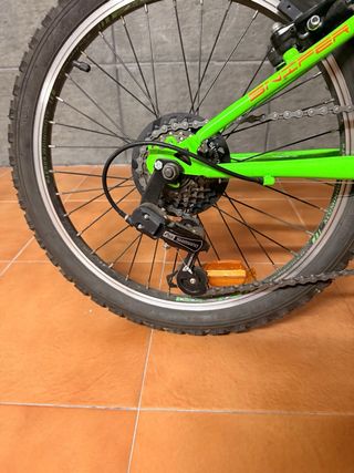 Bicicleta WST 20 Infantil Verde 20 11