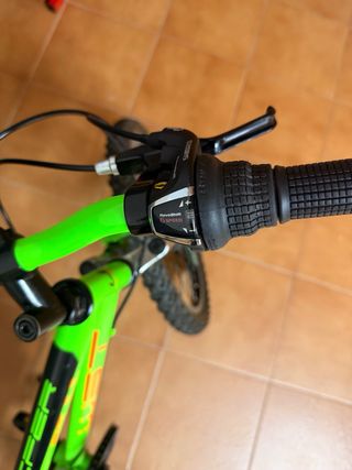 Bicicleta WST 20 Infantil Verde 20 11