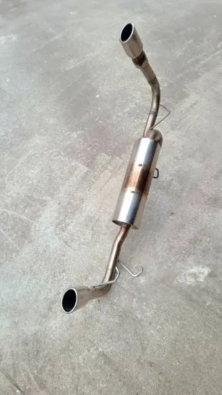 Silencioso MX5 Miata doble salida