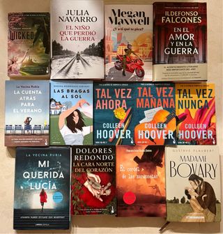 Libros 6€ cada uno