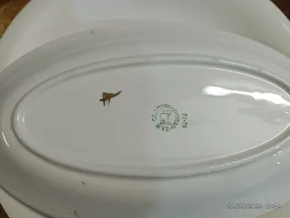 Vajilla Antigua Porcelana