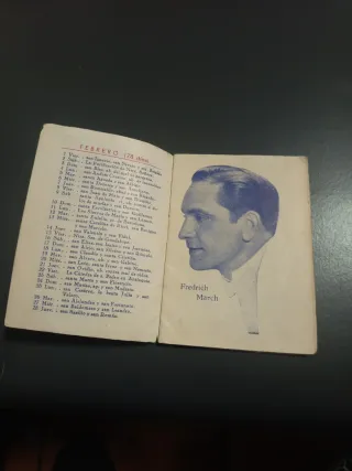 Almanaque cinematográfico 1935 cine ECHEGARAY  MAL