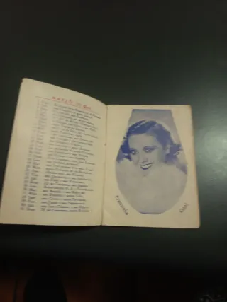 Almanaque cinematográfico 1935 cine ECHEGARAY  MAL