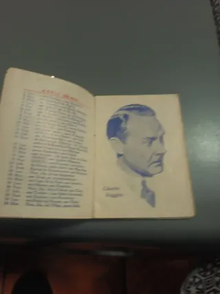Almanaque cinematográfico 1935 cine ECHEGARAY  MAL