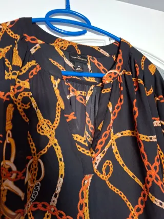Blusa Worthington XL Cadena Dorada