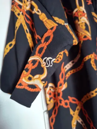 Blusa Worthington XL Cadena Dorada