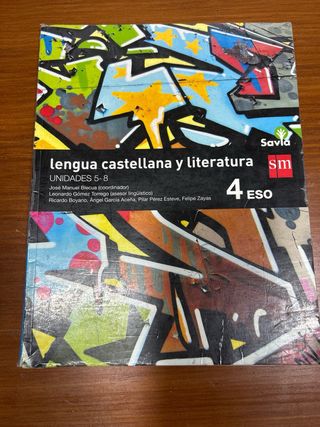 Lengua castellana y literatura. 4 ESO. Savia. T...