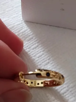 Pendientes Aro Dorados con Circonitas