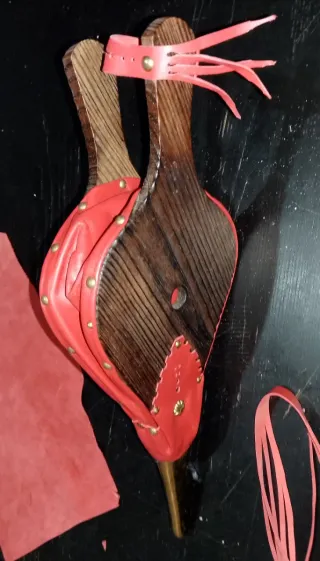 Fuelle para chimenea vintage