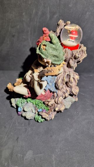 Figura Duendes con Guitarra y Bola Nieve
