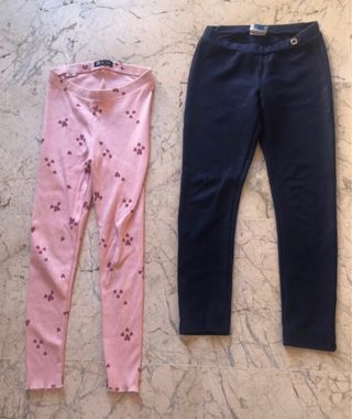 Lote 2 mallas Carrefour y Mayoral T 7 años