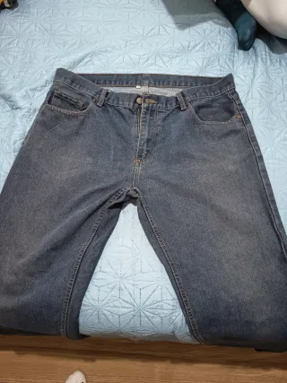 Pantalones Vaqueros Rectos Talla 50