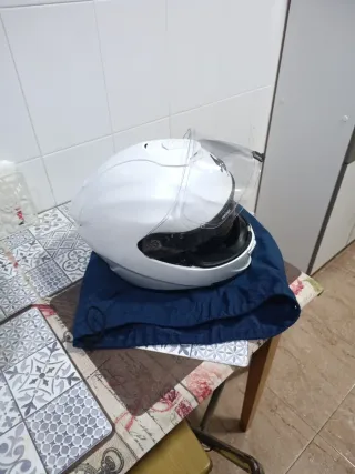 Casco Moto Scorpion Blanco