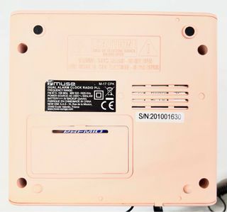 Radio despertador Muse M-17 CPK rosa