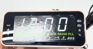 Radio despertador Muse M-17 CPK rosa