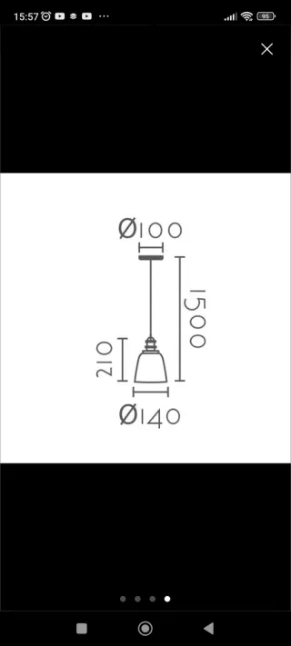 OFFERTA! Lampada design vintage