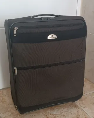 Maleta Samsonite Negra y Gris