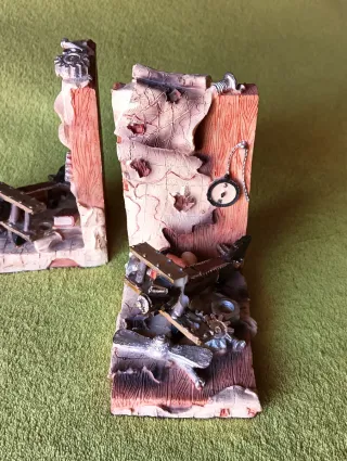 2 SUJETALIBROS DE AVIACIÓN AVENTURA RETRO AÑOS 90