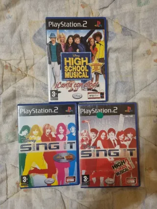 Pack 3 Juegos PS2 High School Musical Sing It