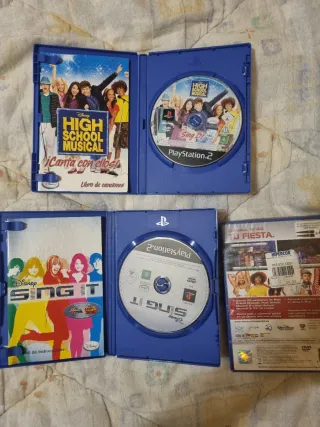 Pack 3 Juegos PS2 High School Musical Sing It