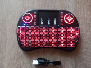 Mini Teclado Español Retroiluminado Verde