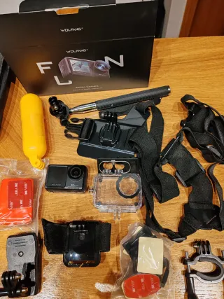 Cámara Deportiva Wolfang 4K