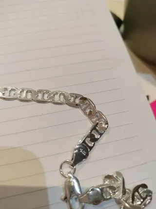 Cadena de plata 55cm