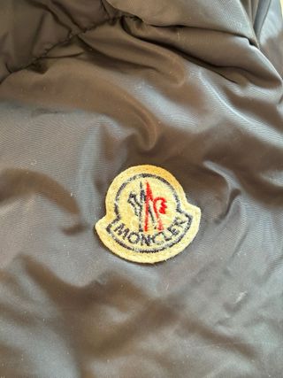 Piumino Moncler bambina blu anni 8