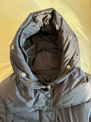 Piumino Moncler bambina blu anni 8