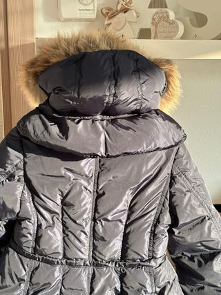 Piumino Moncler bambina blu anni 8