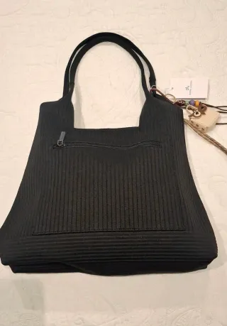 Bolso Negro Donna Alessia