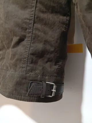 Chaqueta Massimo Dutti ante marrón