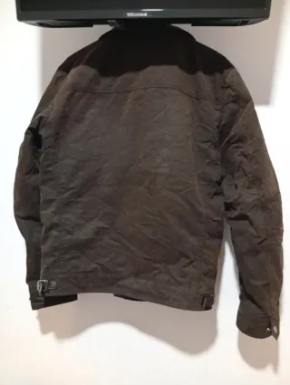 Chaqueta Massimo Dutti ante marrón