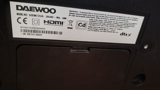 TV Daewoo 55 4K 55dm72ua para reparar o piezas