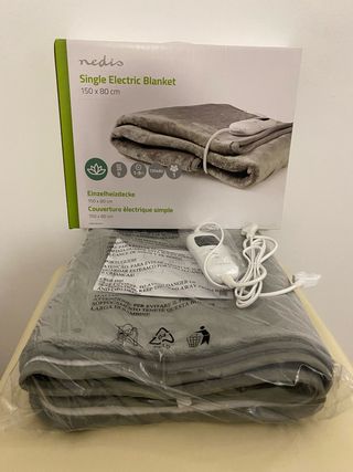 Coperta Elettrica Nedis 150x80cm
