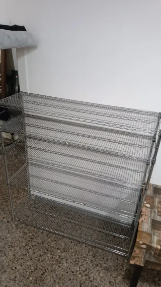 #7 Estantería de acero 5 baldas
