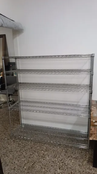 #7 Estantería de acero 5 baldas